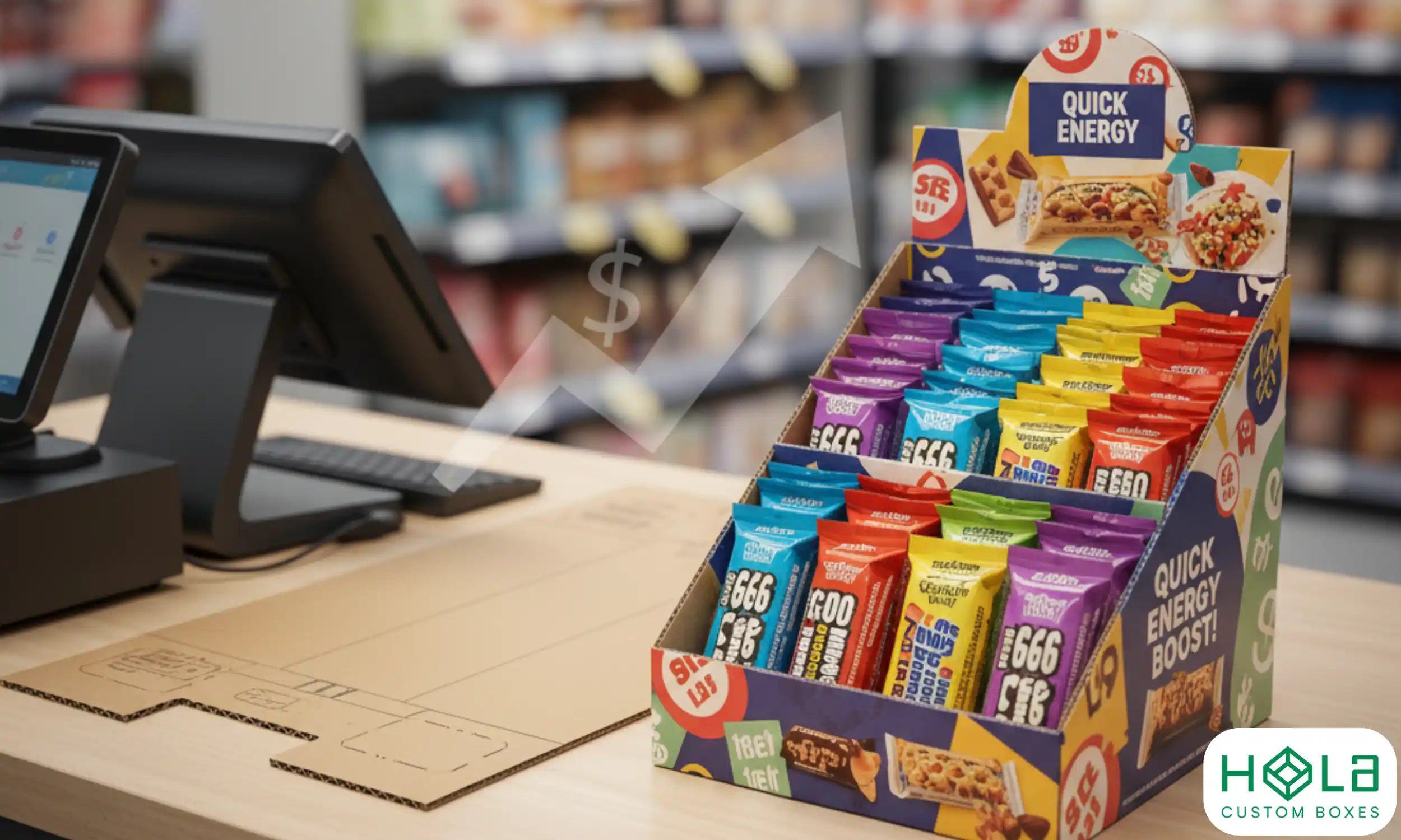 custom countertop display boxes wholesale